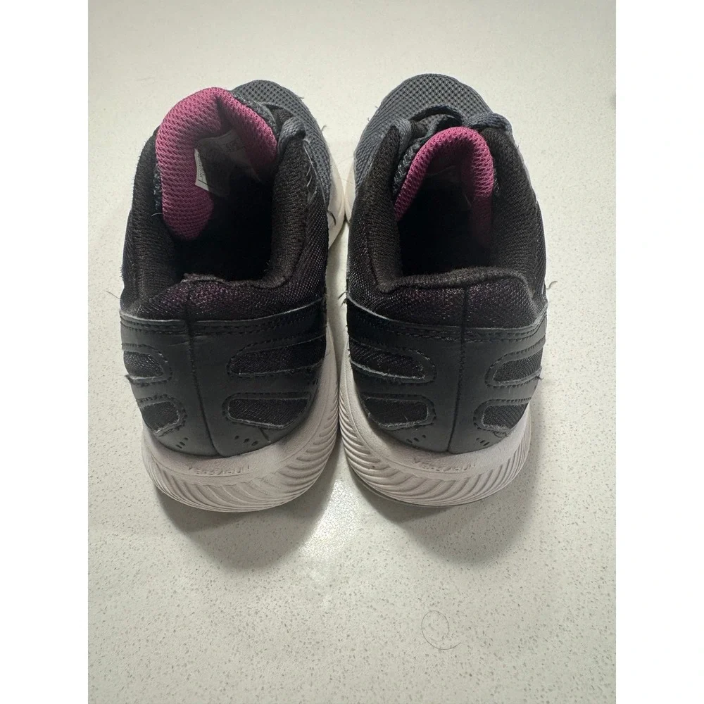 Saucony Cohesion Womens Running‎ Shoes Grey Black Pink Athletic Sneakers